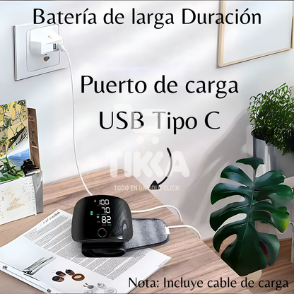 🩺Tensiometro Digital De Muñeca Con Voz en Español Recargable
