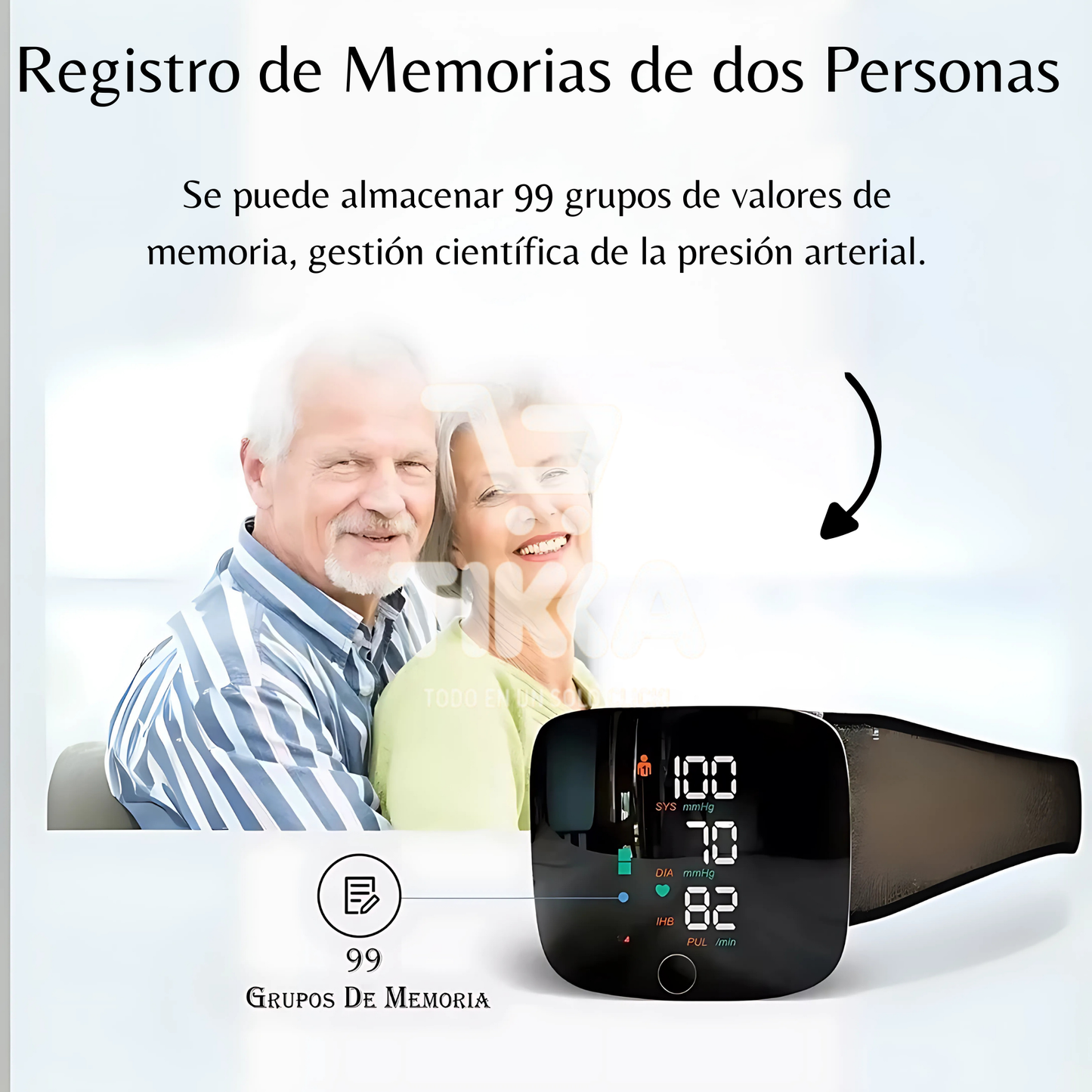 🩺Tensiometro Digital De Muñeca Con Voz en Español Recargable