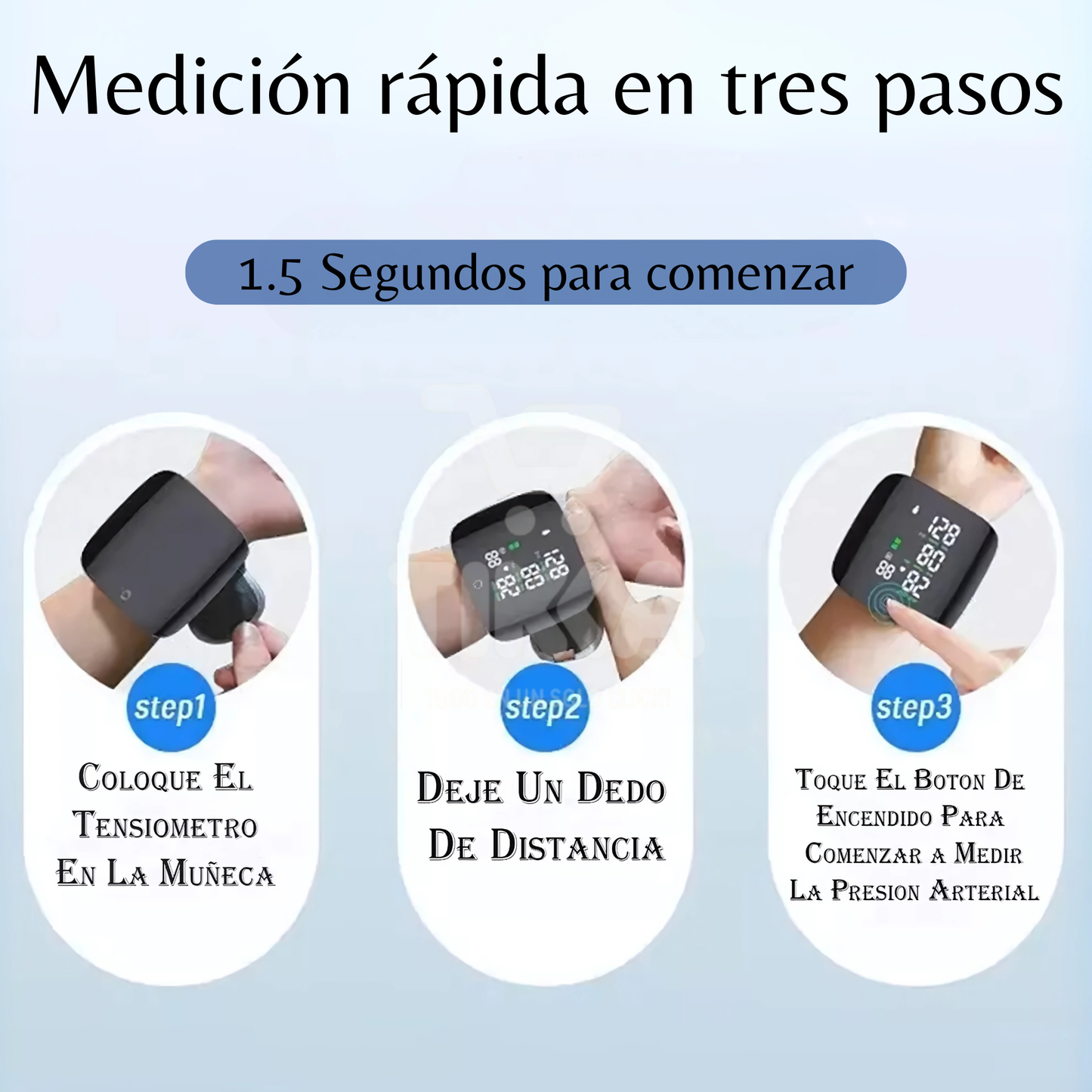 🩺Tensiometro Digital De Muñeca Con Voz en Español Recargable