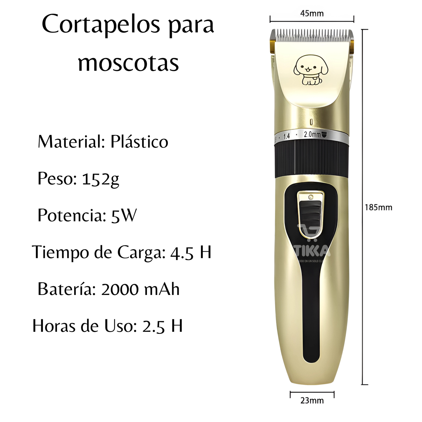 🐶Maquina De Peluqueria Para Perros o Gatos